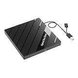 Qcbuegof Bequeme Externe Disc Fahrt Disk Brenner Zuverlässigkeitsdatenübertragung Für...