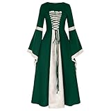 Karneval Kostüm Damen| Mittelalter Kleidung Damen Frauen-Viktorianisches Kleid Renaissance Kleid...