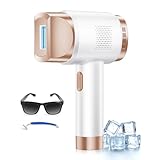 Enthaarungsgerät mit 21J Max Energie, Hair Removal Gerät 9 Stufen Eis Funktion, Auto Blitz,...