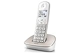 Philips XL4901S DECT-Komforttelefon – Schnurloses Telefon mit Mobilteil – Große Tasten -...