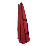 TOGEVAL Oxford Tasche für Posaune Wasserdichter Musikinstrumentenschutzbeutel Rot für Sicheren...