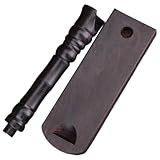 Kisangel Flötenständer aus schwarzem Holz Holzblasinstrumentenhalter Desktop...