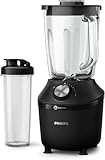 Philips Standmixer und Smoothie Maker – 600W, 2-Liter-Becher, Rezepte-App, 2...