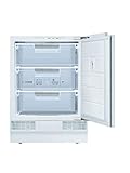 Bosch GUD15ADF0 Serie 6 Unterbau-Gefrierschrank, 82 x 60 cm Nische, 98 L, Flachscharnier, Made in...