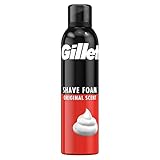 Gillette Classic Bartpflege Rasierschaum mit Original-Duft Männer (300 ml), Hilft, vor...