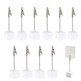 10 Stück Fotohalter mit Klammern,Kartenständer,Memo Clip...