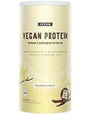 Vegan Proteinpulver - Vanille - 21g Protein pro Portion - 600g - BIO Veganes Eiweißpulver - Fünf...