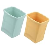 Garneck Bananenschneider und Erdbeerschneider aus Edelstahl Obstschneiderbecher mit Kunststoffgriff...