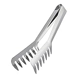 1 Stück Pasta Servieren Tong Essen Zange Edelstahl Spaghetti Zange für Spaghetti Backen Küche...