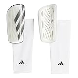 adidas Unisex TIRO SHINGUARD League White/Black/Silver Metallic, M