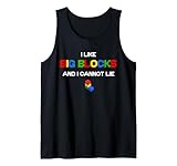 Lustig Ich mag große Bausteine Ich kann Nicht lügen Tank Top