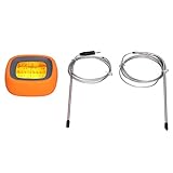 Grillofen-Thermometer mit zwei Sonden, elektronische Digitalanzeige, Farbbildschirm,...