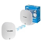 Wireless Bridge, KuWFi Point to Point/Multipoint WiFi Bridge, Outdoor CPE mit 1000Mbps LAN Port,...