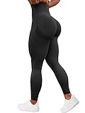 TAYOEA Damen Kompressions Sport Leggings Yoga Lange Leggings Slim Fitnesshose Sporthosen Blickdicht...