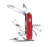 VICTORINOX Schweizer Taschenmesser Climber, 14 Funktionen, Swiss Made, Multitool inkl. Schere,...