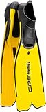 Cressi Unisex Flossen Rondinella, gelb, 45/46, CA181045