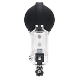 Zunate Action Camera Tauchkoffer, 50 M Unterwassergehäuse für 360 X5 mit Klammeradapter Verhindern...