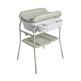 Chicco Cuddle & Bubble Ergonomische Babywanne mit Ständer und Wickeltisch mit Auflage und Weichem...