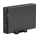 Aluminiumlegierung 3 5 Zoll Externale Festplattengehäuse USB3.0 Dock Vertikales Stand Design 12V/2A...