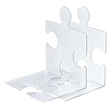 HAN CD-Ständer & Buchstütze Puzzle, standfester kombinierbarer Stehsammler in modernem...