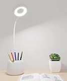 Schreibtischlampe Kinder, Leselampe Buch 16 Led Tischlampe 3 Helligkeit Bettlampe USB...