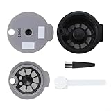 Opatiny Wiederverwendbare Kaffeekapseln, 12 g, für Bosch, für Tassimo-Maschinen, mit Deckel,...