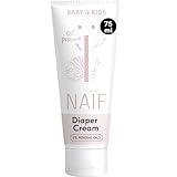 Naïf Windelcreme Parfümfrei - 75ml - für Baby und Kind - Natürliche Inhaltsstoffe