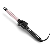 BaByliss 19mm Lockenstab – Satin Touch Beschichtung, 10 Heizstufen, professionelles Styling-Tool...