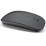 Bluetooth-Maus für Laptop, kabellose Maus, wiederaufladbar, leise, leicht, schlank, schnurlos,...