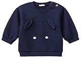 United Colors of Benetton Unisex Baby Trikot G/C M/L 3J70A1058 Kapuzenpullover, blau, 68 cm