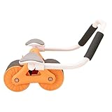 Roller – tragbarer Bauchtrainer | Trainingsgerät aus ABS, abnehmbar, Bauchtrainingsrolle für...