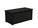 Koll Living Aufbewahrungsbox/Kissenbox Blackwood, 623 Liter trockener & belüfteter Stauraum - mit...