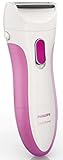 Philips Rasierer Ladyshave Wet & Dry HP6341/00 – Elektrischer, kabelloser Damenrasierer für...