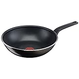 Tefal Easy Cook & Clean Wokpfanne 28 cm, Antihaftbeschichtung, Thermo-Signal bei idealer...