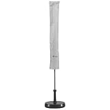 Schneider Schutzhülle für Sonnenschirme bis 200 cm Ø, 817-00, silbergrau, 135 x 20/25 cm, 0.07...