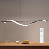 ZMH LED Pendelleuchte Esstisch Hängelampe Wohnzimmer - Hängeleuchte 22W Modern Design Pendellampe...