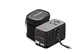 Verbatim GaN Universal Reiseadapter mit integriertem Kabel, 85W, Steckdosenadapter mit USB‑A & 3...