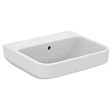 Ideal Standard i.Life B T533701 Waschbecken/Waschbecken, ohne Wasserhahnloch, 50 cm, Weiß