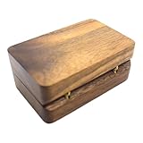 Perfeclan Krawattenklammerbox, Aufbewahrungsbox, kompakte Schmuckvitrine aus, Verpackungsbox für...