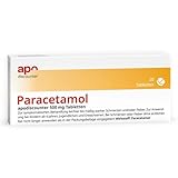 apodiscounter Paracetamol 500 mg Tabletten | 20 Stück | Schmerzmittel & Fiebermittel | Schnell...