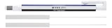 Tombow EH-KUS Präzisionsradierer MONO Zero nachfüllbar, quadratische Spitze 2,5 mm x 5 mm,...