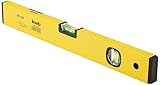 kwb Aluminium-Wasserwaage 40 cm, 0,5 mm/m Genauigkeit, Hoch präzise geschliffen, je 1 Horizontal...