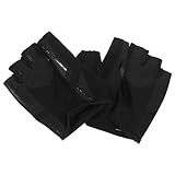 Beaupretty Atmungsaktive Halbfinger Fahrradhandschuhe Unisex Sommer Outdoor Handschuhe XXL Leicht...