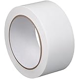 doitBau 6x PVC Schutzband 50mm x 33m / Weiß/Glatt rückstandsfrei UV Maler Klebeband Außen...