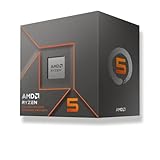 AMD Ryzen 5 8500G Prozessor (intergrierte Radeon Grafik, 6 Kerne/12 Threads, 65W TDP, AM5 Sockel,...