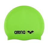 ARENA Classic Unisex Silikon-Badekappe, Schwimmkappe für Frauen und Männer, Badekappe mit...