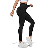 Bafiwu Anti Cellulite Leggings Sport Leggings Damen Lange Blickdicht Kompressions Yoga Leggings...