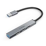 USB Hub, 4 Port USB 2.0/3.0 Hub Multiport USB Expander Hub Dongle USB Extension Multiport Adapter...