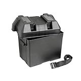 Osculati Batteriekasten, Moplen schwarz 95 A