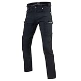 REBELHORN Urban III Motorradjeans Herren | Aramidfaser Futter | Knie und Hüftprotektoren |...